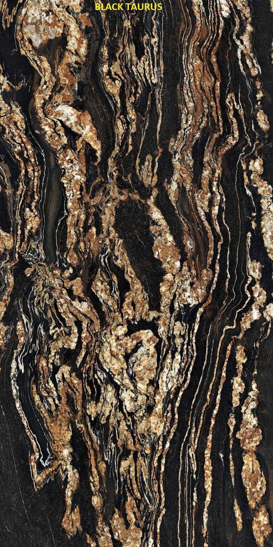 Materia Black Taurus Porselen Ürün, Mat, Parlak, 12 mm | Özata Grup