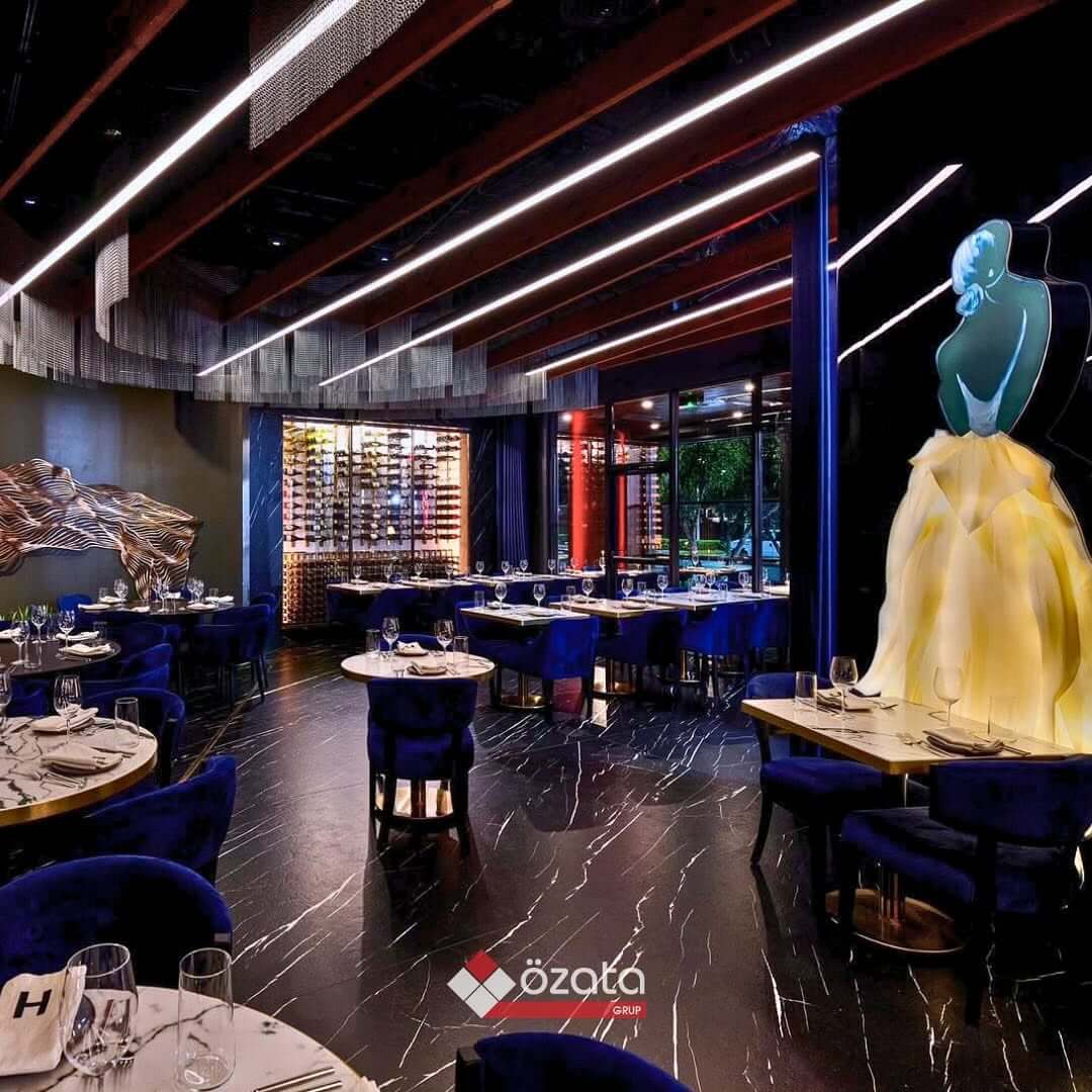 Neo Marquina ile Amerikan Tarzının Eşsiz Atmosferini Yansıtan Bir Restoran 